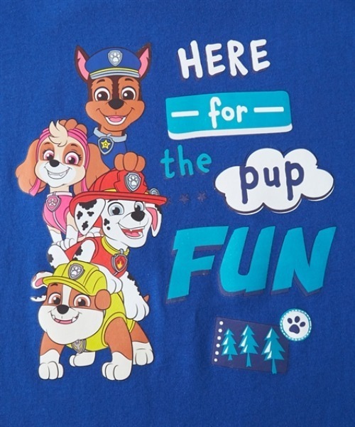 QUNTSTYLE(キュントスタイル)の「【PAW PATROL】半袖プリントTシャツ(Tシャツ/カットソー・キッズ・レッド/オートミール/チャコール/アイボリー/ブルー・80/90/100/110/120/130)」の12枚目の写真