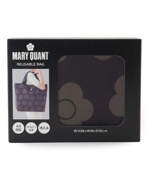 one'sterrace（ワンズテラス）の「MARY QUANT エコバッグ 大箱入り A（エコバッグ/サブバッグ・レディース・ブラック系8・99）」の12枚目の写真