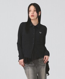 Ray BEAMS | 【別注】FRED PERRY / ロングスリーブ ボタン ポロシャツ(Tシャツ/カットソー)