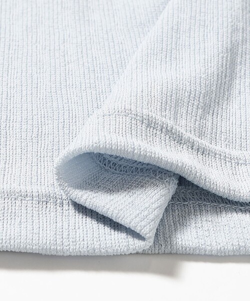 Ray BEAMS(レイビームス)の「【別注】FRED PERRY / ロングスリーブ ボタン ポロシャツ(Tシャツ/カットソー・レディース・ネイビー/サックスブルー・10)」の11枚目の写真