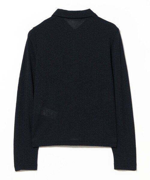 Ray BEAMS(レイビームス)の「【8/6値下げ】【別注】FRED PERRY / ロングスリーブ ボタン ポロシャツ(Tシャツ/カットソー・レディース・ネイビー/サックスブルー・10)」の19枚目の写真