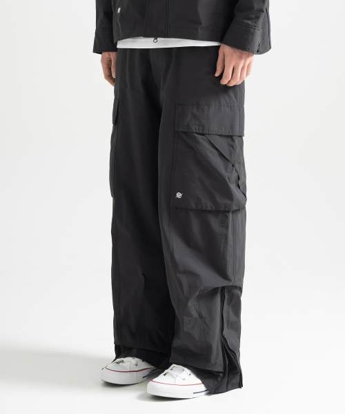 KALAPATTHAR(カラパタール)の「Nylon RIB Wide Pocket Pants - BLACK(その他パンツ・メンズ・その他・MEDIUM/LARGE/X-LARGE)」の1枚目の写真