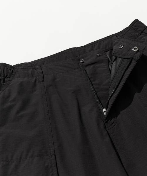 KALAPATTHAR(カラパタール)の「Nylon RIB Wide Pocket Pants - BLACK(その他パンツ・メンズ・その他・MEDIUM/LARGE/X-LARGE)」の3枚目の写真