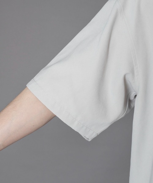 BROWNY(ブラウニー)の「BROWNY/アイススウェードシャツ(シャツ/ブラウス・メンズ・ライトベージュ/チャコール・MEDIUM/LARGE)」の7枚目の写真