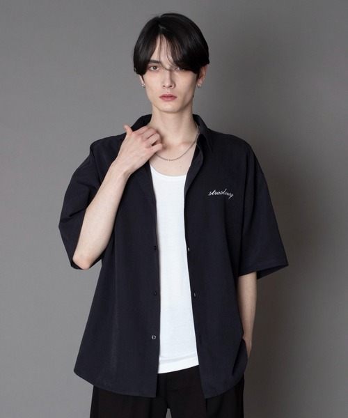 BROWNY(ブラウニー)の「BROWNY/アイススウェードシャツ(シャツ/ブラウス・メンズ・ライトベージュ/チャコール・MEDIUM/LARGE)」の9枚目の写真