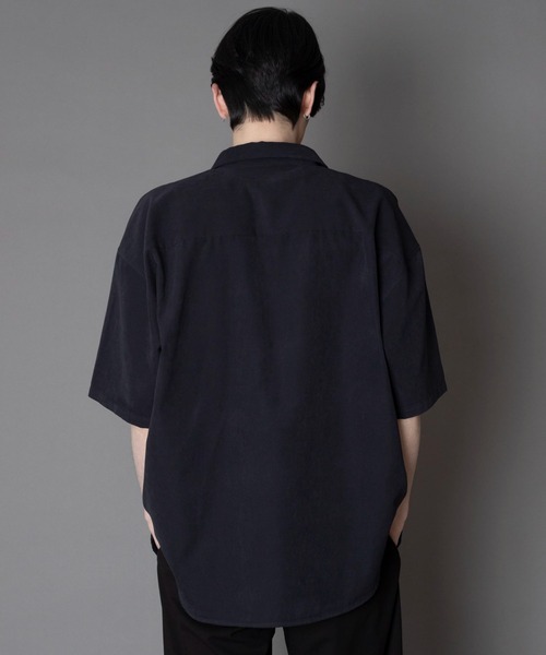 BROWNY(ブラウニー)の「BROWNY/アイススウェードシャツ(シャツ/ブラウス・メンズ・ライトベージュ/チャコール・MEDIUM/LARGE)」の11枚目の写真