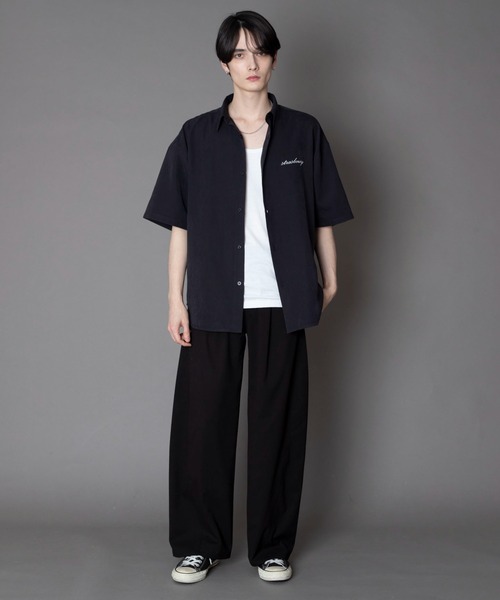 BROWNY(ブラウニー)の「BROWNY/アイススウェードシャツ(シャツ/ブラウス・メンズ・ライトベージュ/チャコール・MEDIUM/LARGE)」の13枚目の写真