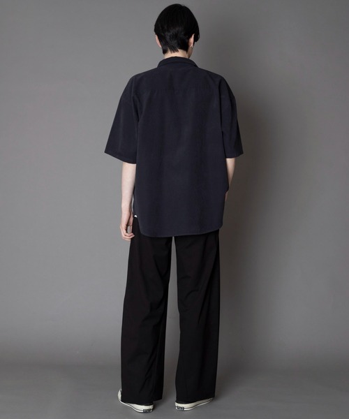BROWNY(ブラウニー)の「BROWNY/アイススウェードシャツ(シャツ/ブラウス・メンズ・ライトベージュ/チャコール・MEDIUM/LARGE)」の15枚目の写真