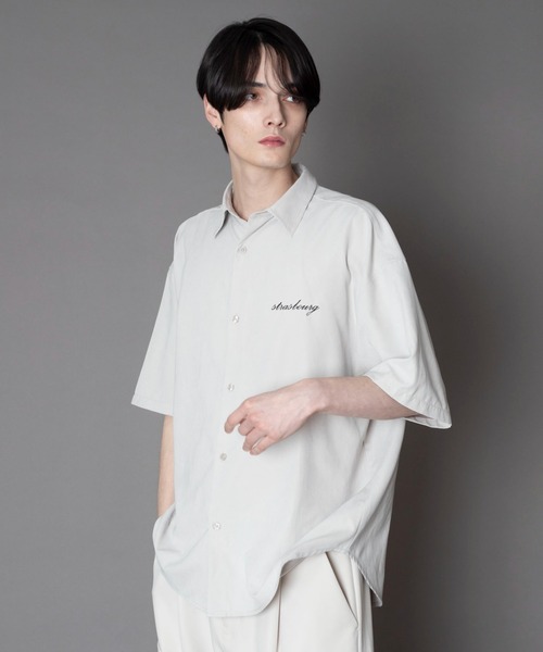 BROWNY(ブラウニー)の「BROWNY/アイススウェードシャツ(シャツ/ブラウス・メンズ・ライトベージュ/チャコール・MEDIUM/LARGE)」の18枚目の写真