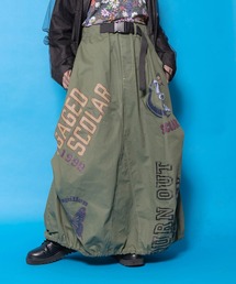 WEICA（ウェイカ）の「ScoLar(スカラー) ベルトアジャスター付きバルーンデニムスカート（デニムスカート）」