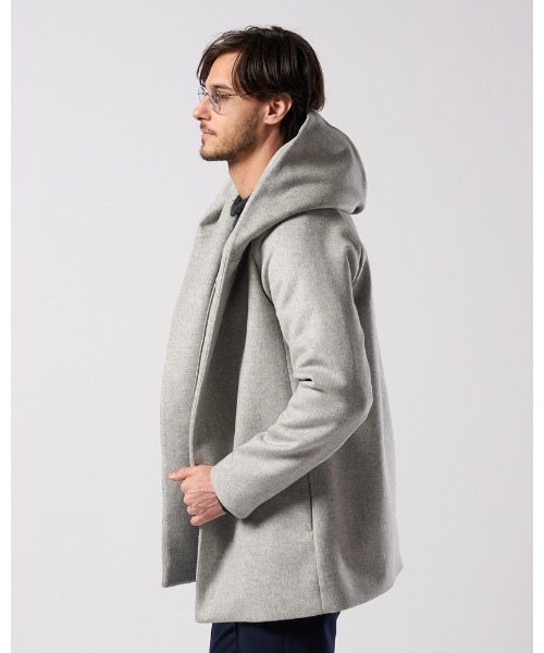 wjk（ダヴルジェイケイ）の「zip witch coat（その他アウター・メンズ・ライトグレー/ブラック/ネイビー・SMALL/MEDIUM/LARGE/X-LARGE）」の7枚目の写真