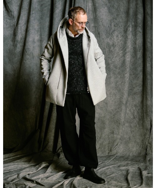 wjk（ダヴルジェイケイ）の「zip witch coat（その他アウター・メンズ・ライトグレー/ブラック/ネイビー・SMALL/MEDIUM/LARGE/X-LARGE）」の17枚目の写真