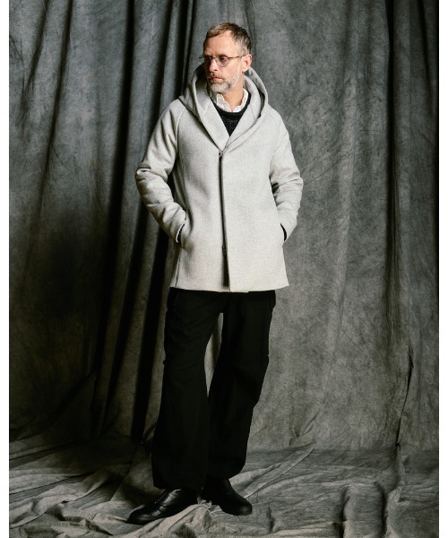 wjk（ダヴルジェイケイ）の「zip witch coat（その他アウター・メンズ・ライトグレー/ブラック/ネイビー・SMALL/MEDIUM/LARGE/X-LARGE）」の18枚目の写真