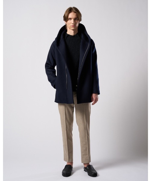 wjk（ダヴルジェイケイ）の「zip witch coat（その他アウター・メンズ・ライトグレー/ブラック/ネイビー・SMALL/MEDIUM/LARGE/X-LARGE）」の22枚目の写真