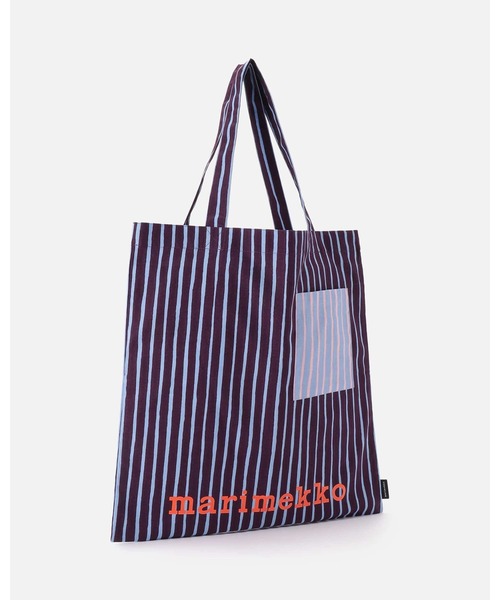 marimekko(マリメッコ)の「Piccolo / tote bag 43 x 44(トートバッグ・レディース・オレンジ/パープル・FREE)」の4枚目の写真