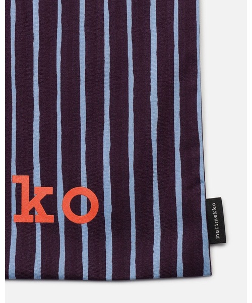 marimekko(マリメッコ)の「Piccolo / tote bag 43 x 44(トートバッグ・レディース・オレンジ/パープル・FREE)」の7枚目の写真