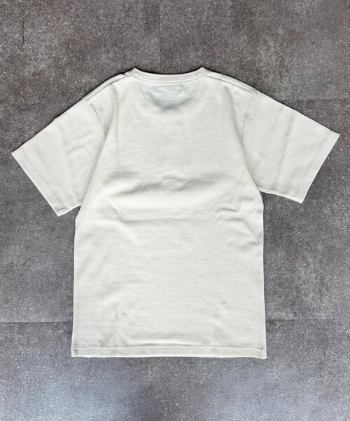CPCM(シーピーシーエム)の「スパンリブヘンリーT(Tシャツ/カットソー・メンズ・カーキ/ブラック/ホワイト・MEDIUM/LARGE)」の14枚目の写真