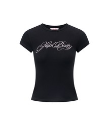 Tシャツ｜Rhinestone Baby Logo Tee｜SupBaby by. SUPPLIER