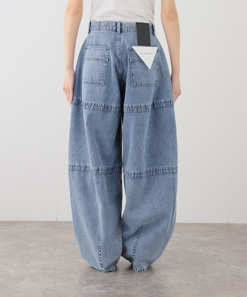 LIVINGTONE(リヴィントーン)の「LIVINGTONE COLETTE T-COLETTE-10:デニムパンツ(デニムパンツ・レディース・ブルー・MEDIUM/SMALL)」の8枚目の写真