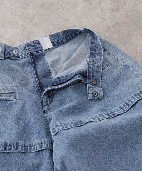 LIVINGTONE(リヴィントーン)の「LIVINGTONE COLETTE T-COLETTE-10:デニムパンツ(デニムパンツ・レディース・ブルー・MEDIUM/SMALL)」の12枚目の写真
