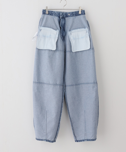 LIVINGTONE(リヴィントーン)の「LIVINGTONE COLETTE T-COLETTE-10:デニムパンツ(デニムパンツ・レディース・ブルー・MEDIUM/SMALL)」の13枚目の写真