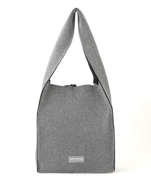LASTFRAME(ラストフレーム)の「【LASTFRAME/ラストフレーム】トートバッグ KYOTO METALLIC REVERSIBLE TASUKI TOTE LARGE L26115(トートバッグ・レディース・シルバー系その他/ブラック・FREE)」の1枚目の写真