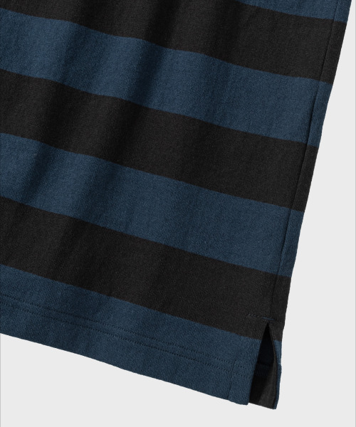 NONBLANK(ノンブランク)の「HSカラーTシャツ_NAVY(ポロシャツ・メンズ・ネイビー・MEDIUM/LARGE/X-LARGE)」の6枚目の写真