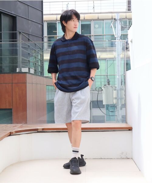 NONBLANK(ノンブランク)の「HSカラーTシャツ_NAVY(ポロシャツ・メンズ・ネイビー・MEDIUM/LARGE/X-LARGE)」の12枚目の写真