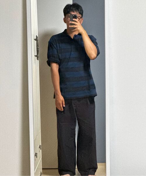 NONBLANK(ノンブランク)の「HSカラーTシャツ_NAVY(ポロシャツ・メンズ・ネイビー・MEDIUM/LARGE/X-LARGE)」の13枚目の写真