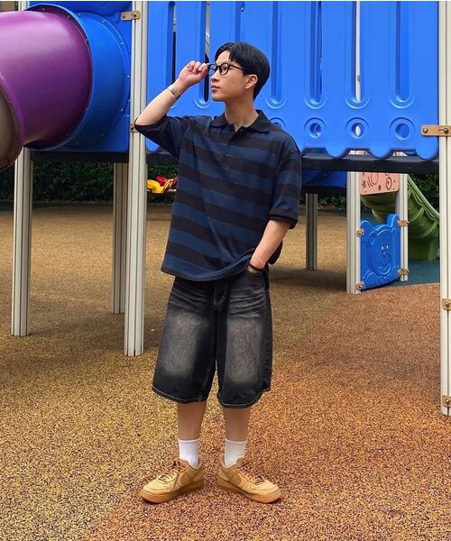 NONBLANK(ノンブランク)の「HSカラーTシャツ_NAVY(ポロシャツ・メンズ・ネイビー・MEDIUM/LARGE/X-LARGE)」の15枚目の写真