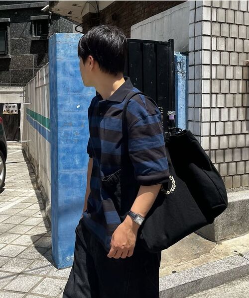 NONBLANK(ノンブランク)の「HSカラーTシャツ_NAVY(ポロシャツ・メンズ・ネイビー・MEDIUM/LARGE/X-LARGE)」の16枚目の写真