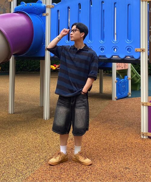 NONBLANK(ノンブランク)の「HSカラーTシャツ_NAVY(ポロシャツ・メンズ・ネイビー・MEDIUM/LARGE/X-LARGE)」の17枚目の写真