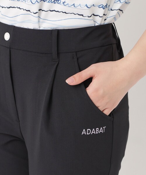 adabat(アダバット)の「吸水速乾/UVカット/接触冷感/遮熱/透け防止 クールタッチテーパードパンツ(その他パンツ・レディース・ブラック/ライトベージュ/ホワイト・42/40/38/36)」の16枚目の写真