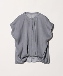 A DAY IN THE LIFE UNITED ARROWS（アデイインザライフユナイテッドアローズ）の「フェイクパールボタン フレンチスリーブブラウス ＜A DAY IN THE LIFE＞（シャツ/ブラウス）」