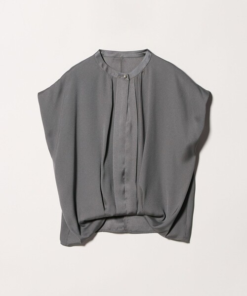 A DAY IN THE LIFE UNITED ARROWS(アデイインザライフユナイテッドアローズ)の「フェイクパールボタン フレンチスリーブブラウス <A DAY IN THE LIFE>(シャツ/ブラウス・レディース・ベージュ/その他1/ダークグレー/その他2・FREE)」の13枚目の写真