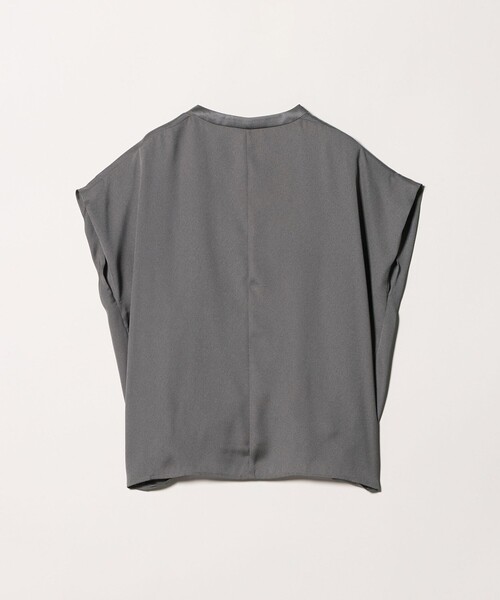 A DAY IN THE LIFE UNITED ARROWS(アデイインザライフユナイテッドアローズ)の「フェイクパールボタン フレンチスリーブブラウス <A DAY IN THE LIFE>(シャツ/ブラウス・レディース・ベージュ/その他1/ダークグレー/その他2・FREE)」の14枚目の写真