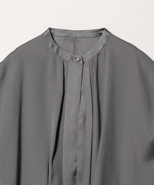 A DAY IN THE LIFE UNITED ARROWS(アデイインザライフユナイテッドアローズ)の「フェイクパールボタン フレンチスリーブブラウス <A DAY IN THE LIFE>(シャツ/ブラウス・レディース・ベージュ/その他1/ダークグレー/その他2・FREE)」の15枚目の写真
