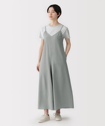 無印良品 | 婦人 風を通す ストレッチサッカーサロペット(サロペット/オーバーオール)