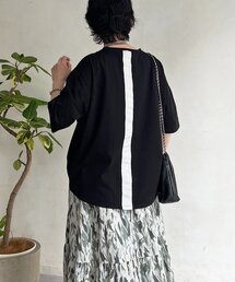 un dix cors | バックラインシルケットカットソー(Tシャツ/カットソー)