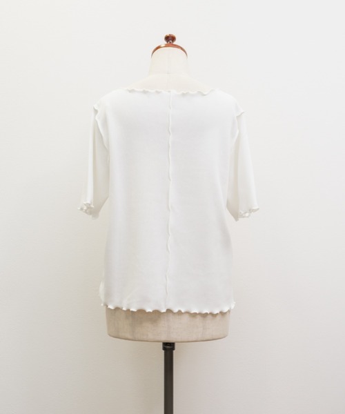 CLETTE(クレット)の「CLETTEオリジナル半袖メロープルオーバー(Tシャツ/カットソー・レディース・オフホワイト/その他/ブラック・4L/3L/LL)」の17枚目の写真
