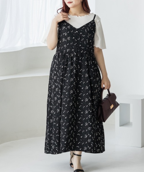 CLETTE(クレット)の「CLETTEオリジナル半袖メロープルオーバー(Tシャツ/カットソー・レディース・オフホワイト/その他/ブラック・4L/3L/LL)」の6枚目の写真