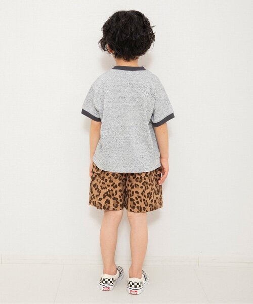 BREEZE(ブリーズ)の「WEB限定 アニマル&カモフラ カーゴハーフパンツ(その他パンツ・キッズ・ベージュ/カモフラージュ・90/100/110/120/130/140/150)」の4枚目の写真
