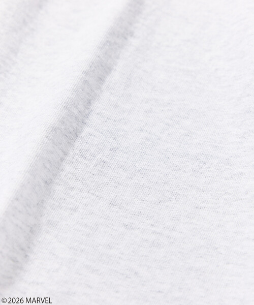 FREAK'S STORE(フリークスストア)の「MARVEL/マーベル/X-MEN/クルーネックTシャツ/静電フロッキー加工(Tシャツ/カットソー・メンズ・ブラック/ホワイト/ライトグレー・MEDIUM/LARGE)」の9枚目の写真