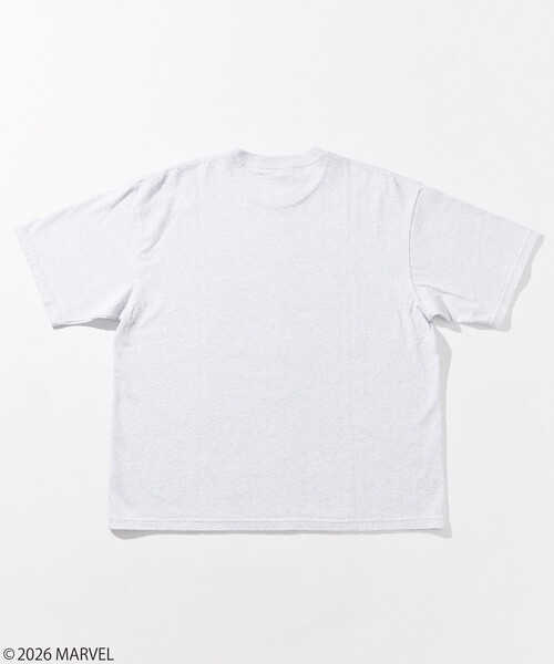 FREAK'S STORE(フリークスストア)の「MARVEL/マーベル/X-MEN/クルーネックTシャツ/静電フロッキー加工(Tシャツ/カットソー・メンズ・ブラック/ホワイト/ライトグレー・MEDIUM/LARGE)」の10枚目の写真