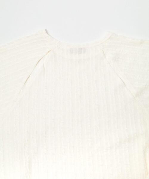 LAATO(ラート)の「lace tee(Tシャツ/カットソー・レディース・ホワイト/スミクロ・FREE)」の20枚目の写真