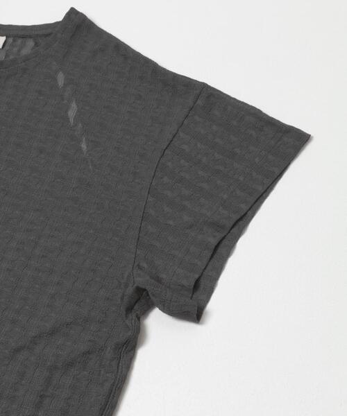 LAATO(ラート)の「lace tee(Tシャツ/カットソー・レディース・ホワイト/スミクロ・FREE)」の5枚目の写真