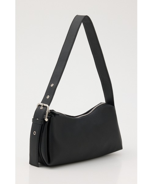 MOUSSY（マウジー）の「BELTED ONE SHOULDER バッグ（ショルダーバッグ・レディース・ブラウン/ブラウン系その他/ブラック・FREE）」の2枚目の写真