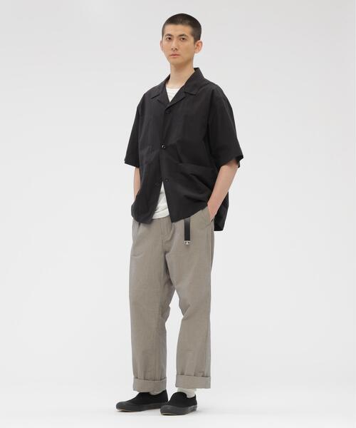 MHL.(エムエイチエル)の「CHEF CHECK COTTON(その他パンツ・メンズ・ブラック・SMALL/MEDIUM/LARGE)」の1枚目の写真