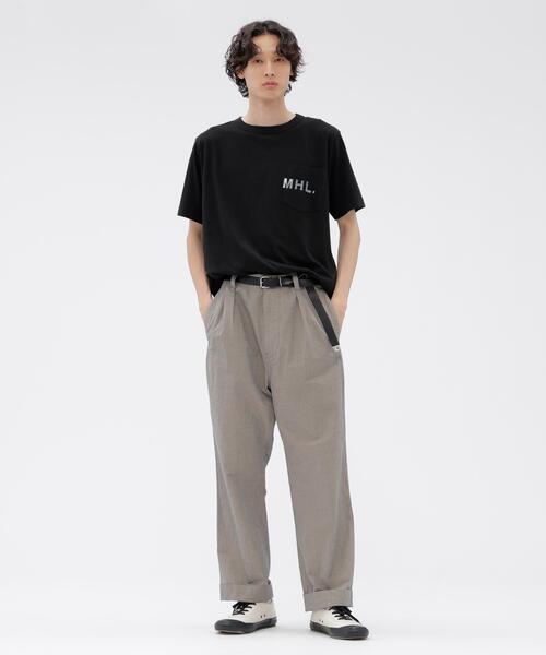 MHL.(エムエイチエル)の「CHEF CHECK COTTON(その他パンツ・メンズ・ブラック・SMALL/MEDIUM/LARGE)」の2枚目の写真