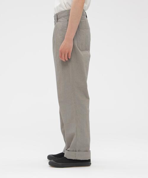 MHL.(エムエイチエル)の「CHEF CHECK COTTON(その他パンツ・メンズ・ブラック・SMALL/MEDIUM/LARGE)」の4枚目の写真
